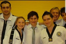 CTF Black Belts: Jon Holmes, Olivia Pyle, Sam Robinson, Dan Le'fleur, Colin Robison, Matt Le'fleur