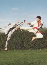 Stuart Holliday - Flying Side Kick